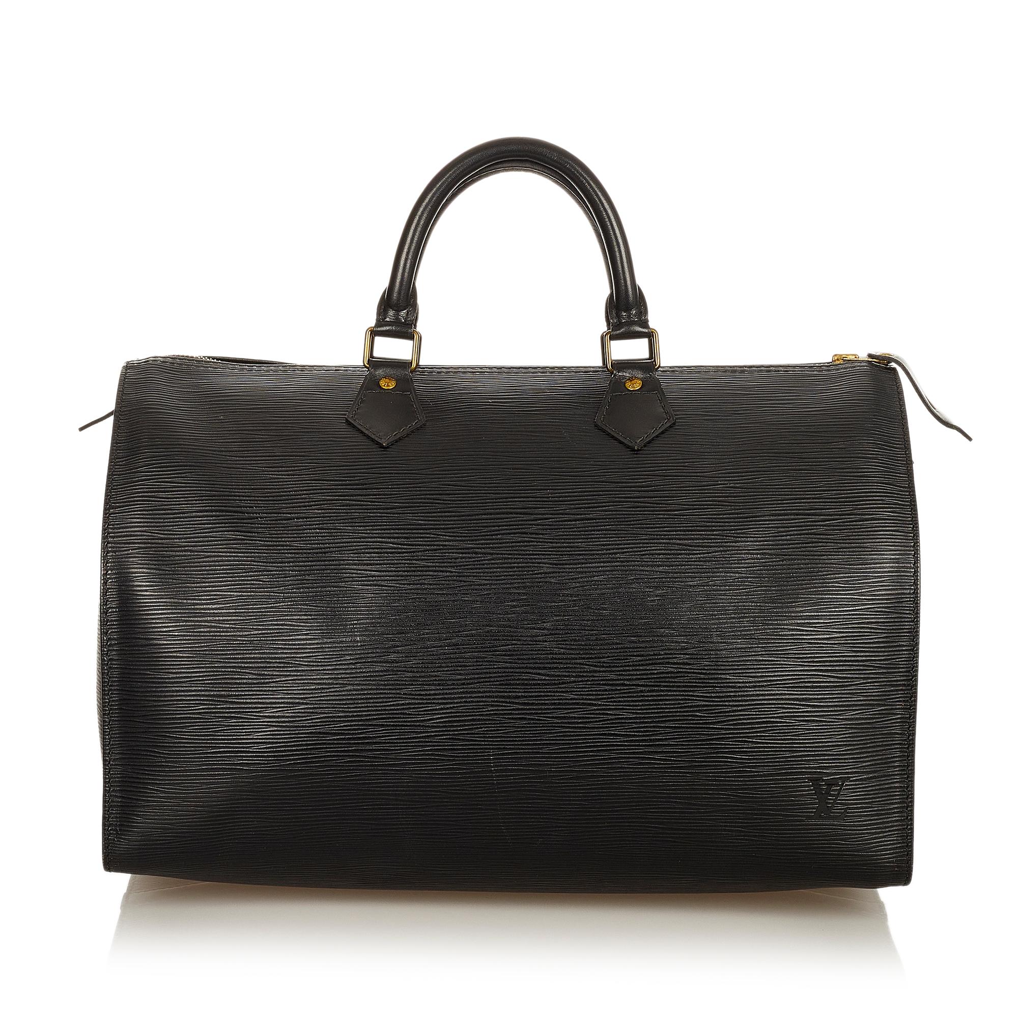 Louis Vuitton Epi Speedy 35 (SHG-26457)
