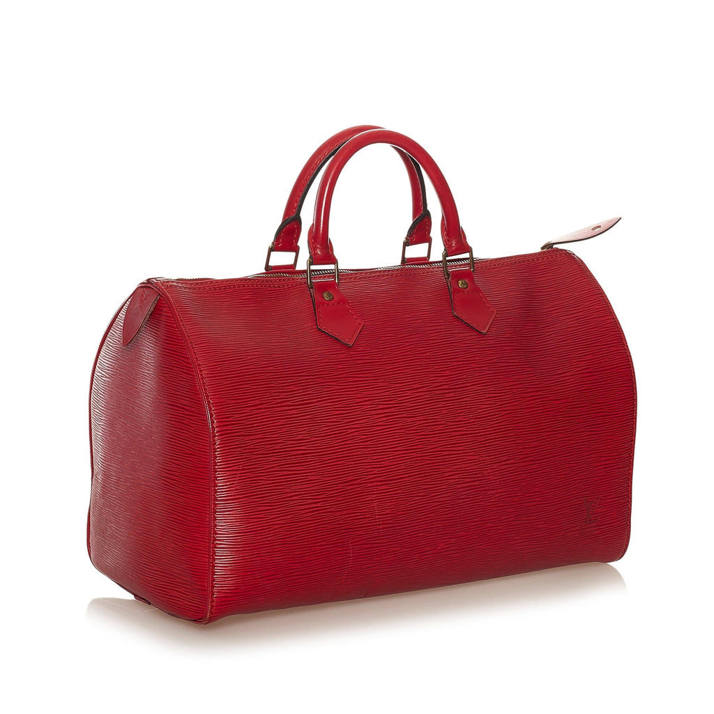 Louis Vuitton Epi Speedy 35 (SHG-34366)
