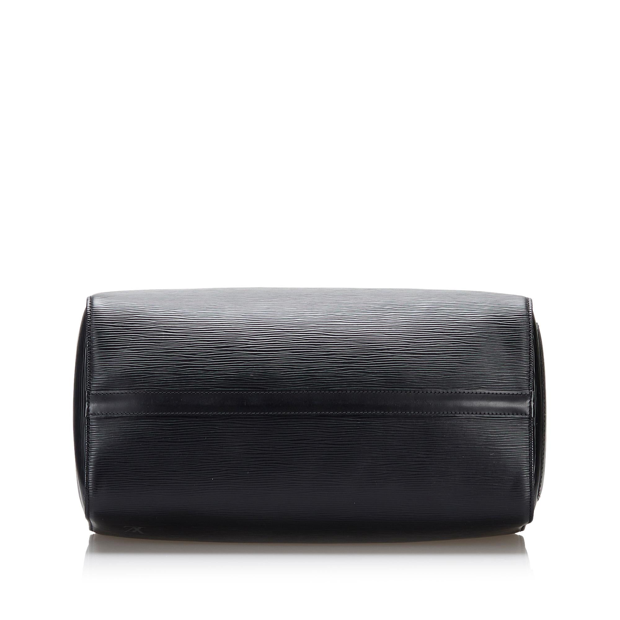 Louis Vuitton Epi Speedy 35 (SHG-37660)