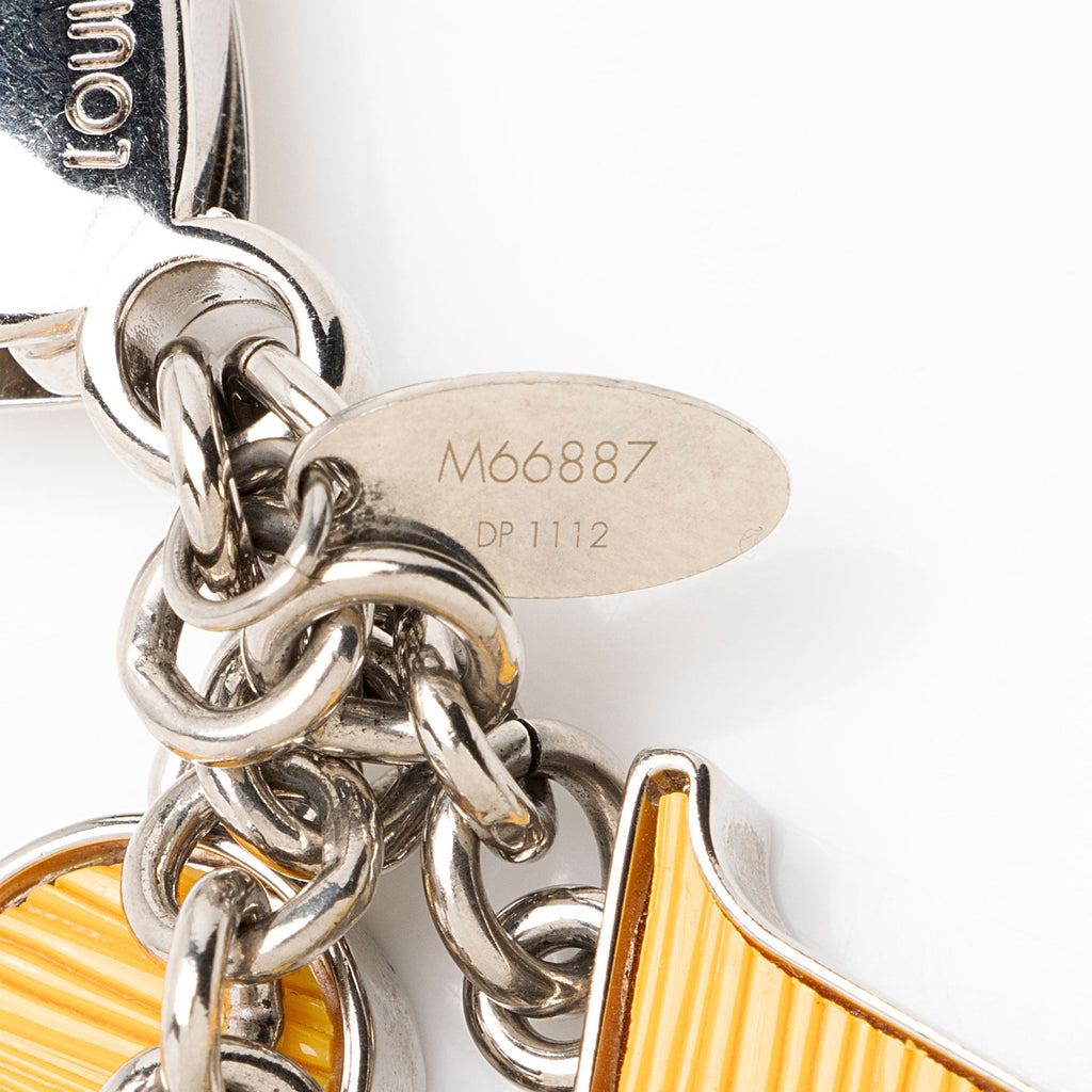 Louis Vuitton Fleur d'Epi Key Ring (SHF-srKlaG)