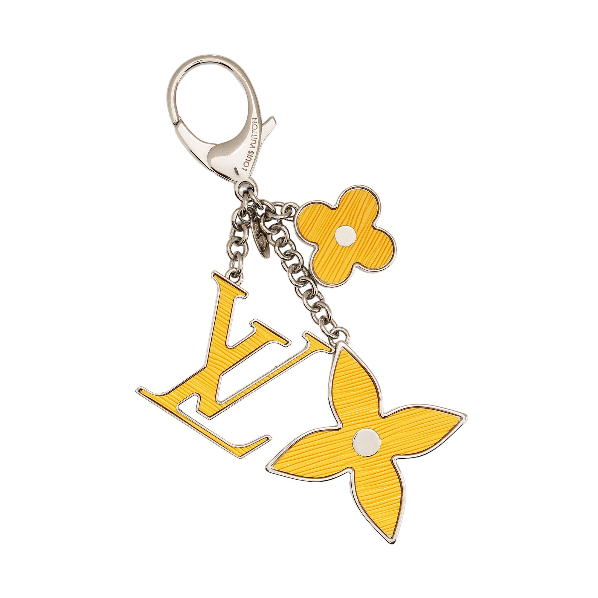 Louis Vuitton Fleur d'Epi Key Ring (SHF-srKlaG)