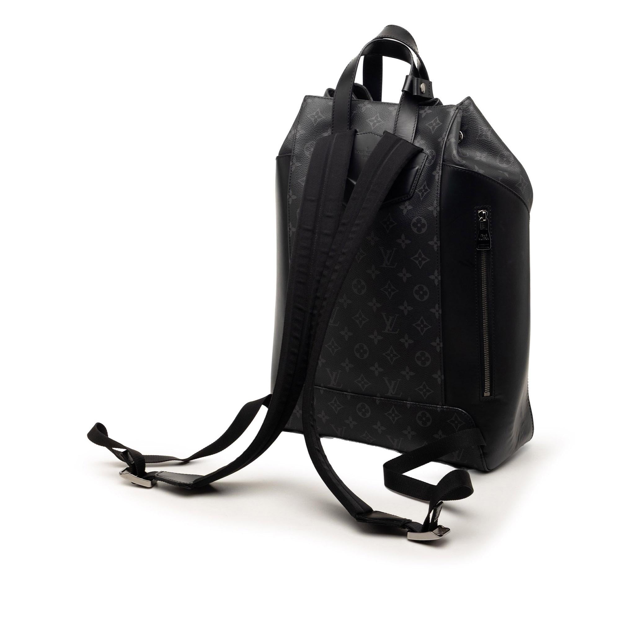 Louis Vuitton Fragment Monogram Eclipse Explorer Backpack