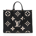 Louis Vuitton Giant Monogram Bicolor Empreinte Onthego GM Tote