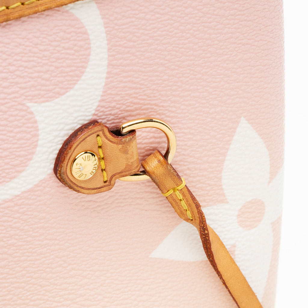 Louis Vuitton Giant Monogram Canvas By The Pool Neverfull MM Tote