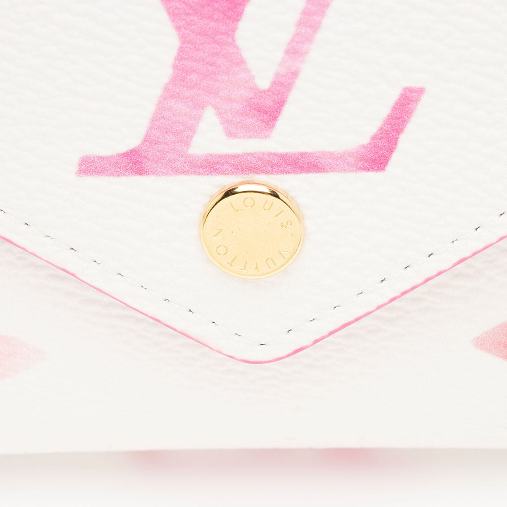 Louis Vuitton Giant Monogram Canvas By The Pool Victorine Wallet