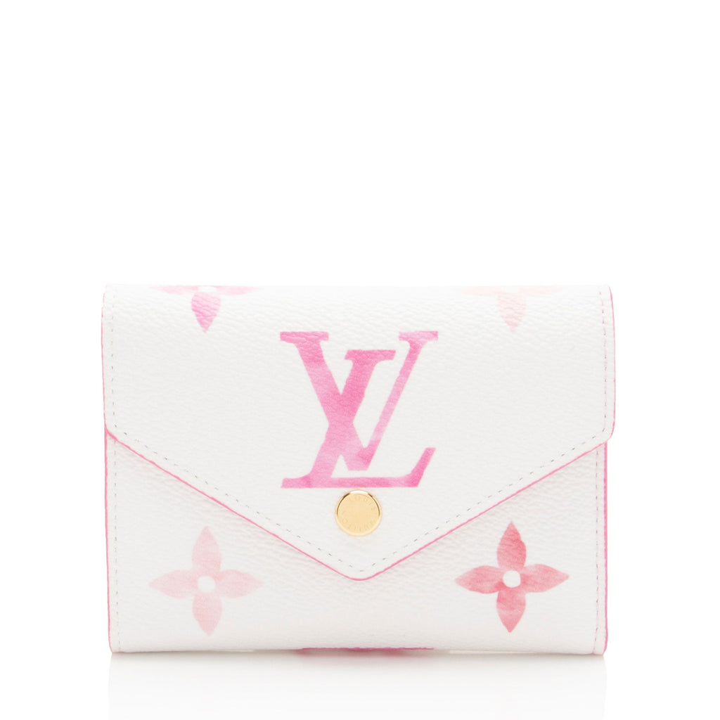 Louis Vuitton Giant Monogram Canvas By The Pool Victorine Wallet