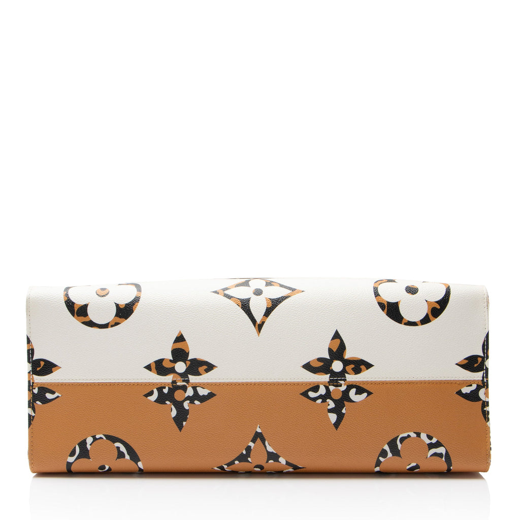 Louis Vuitton Giant Monogram Canvas Jungle Onthego GM Tote