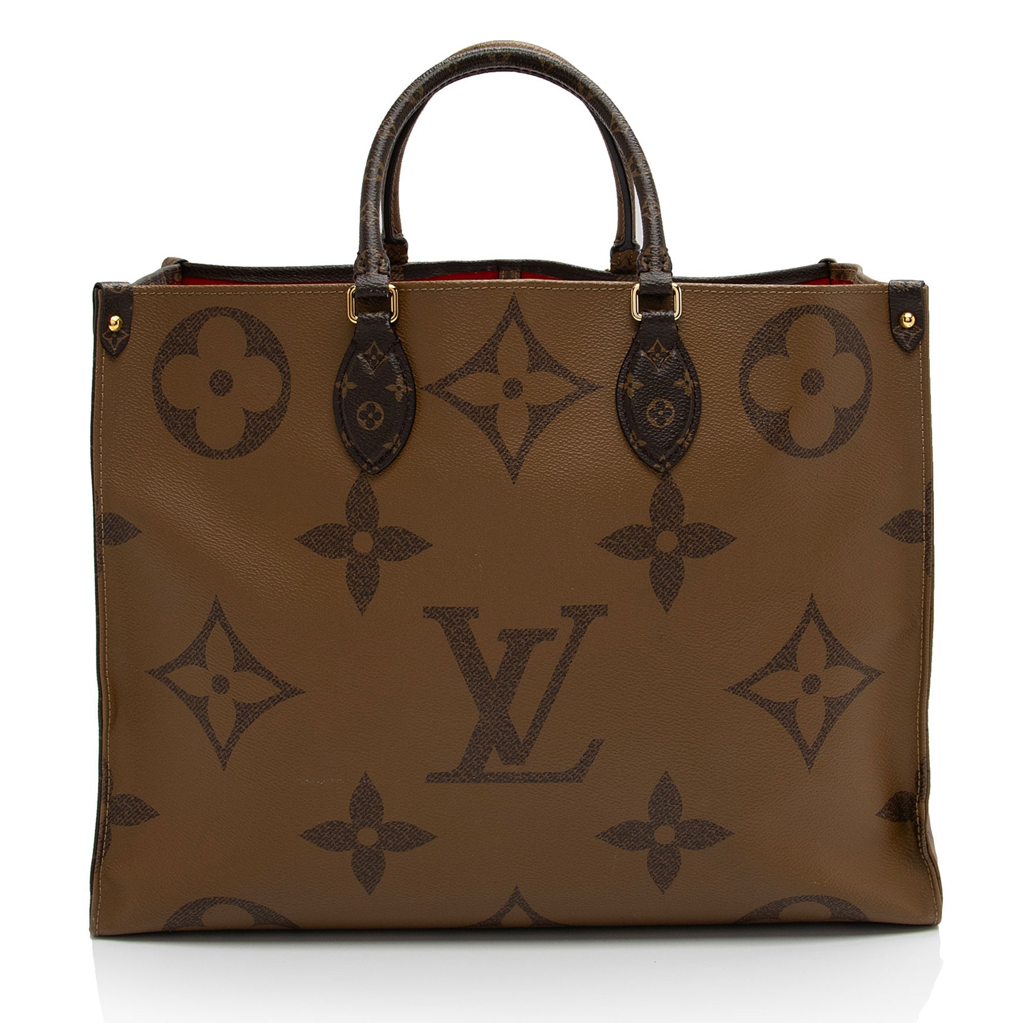 Louis Vuitton Giant Monogram Canvas Onthego GM Tote (SHF-8lUZpc)