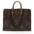 Louis Vuitton Giant Monogram Canvas Onthego GM Tote (SHF-lDNprR)