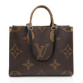 Louis Vuitton Giant Monogram Canvas Onthego MM Tote (SHF-CIYP1M)