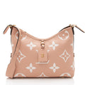 Louis Vuitton Giant Monogram Empreinte Bicolor CarryAll PM Shoulder Bag