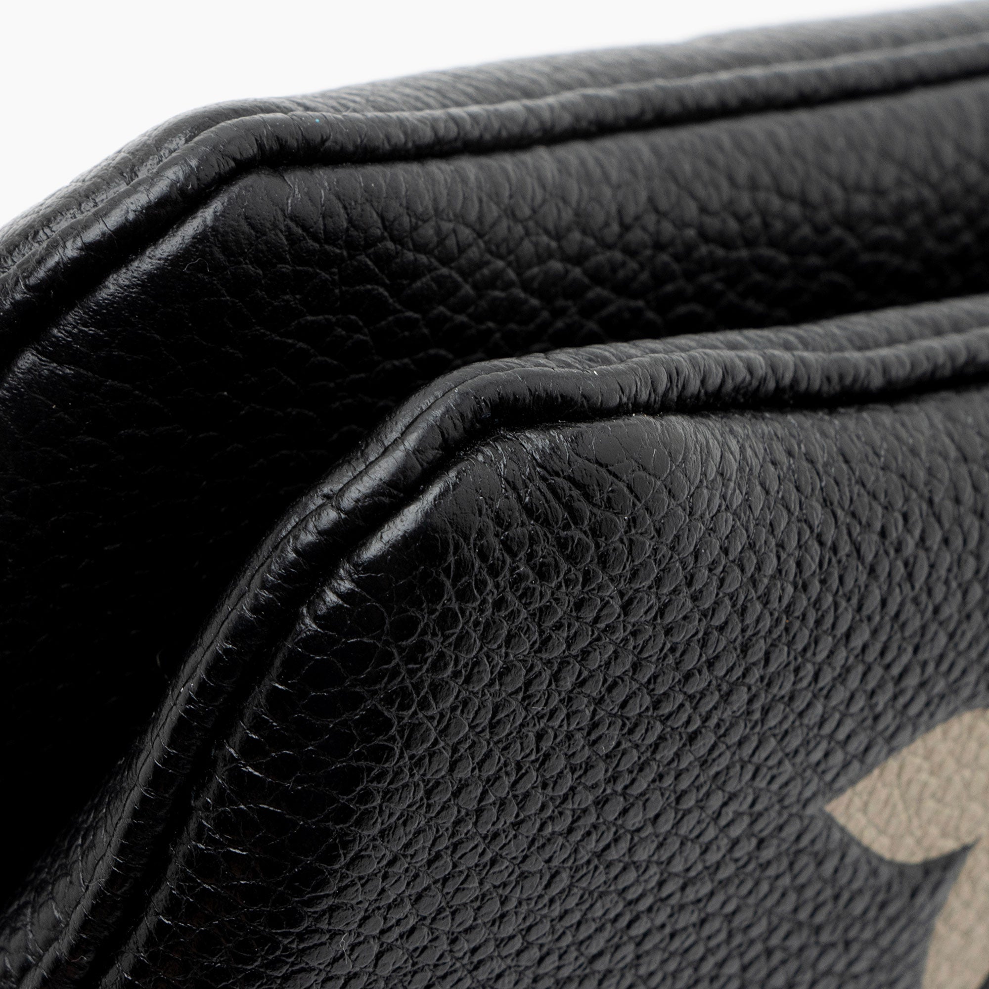 Louis Vuitton Giant Monogram Empreinte Bicolor Double Zip Pochette