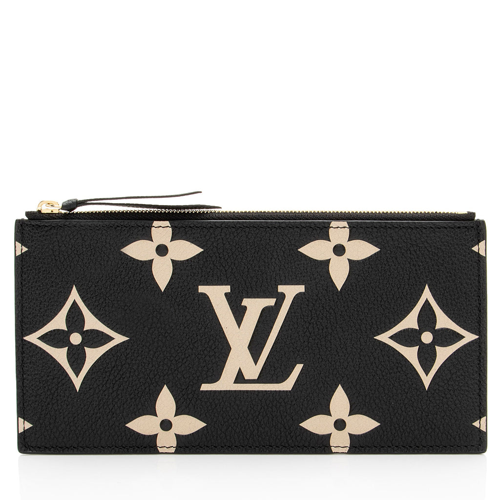 Louis Vuitton Giant Monogram Empreinte Bicolor Felicie Insert