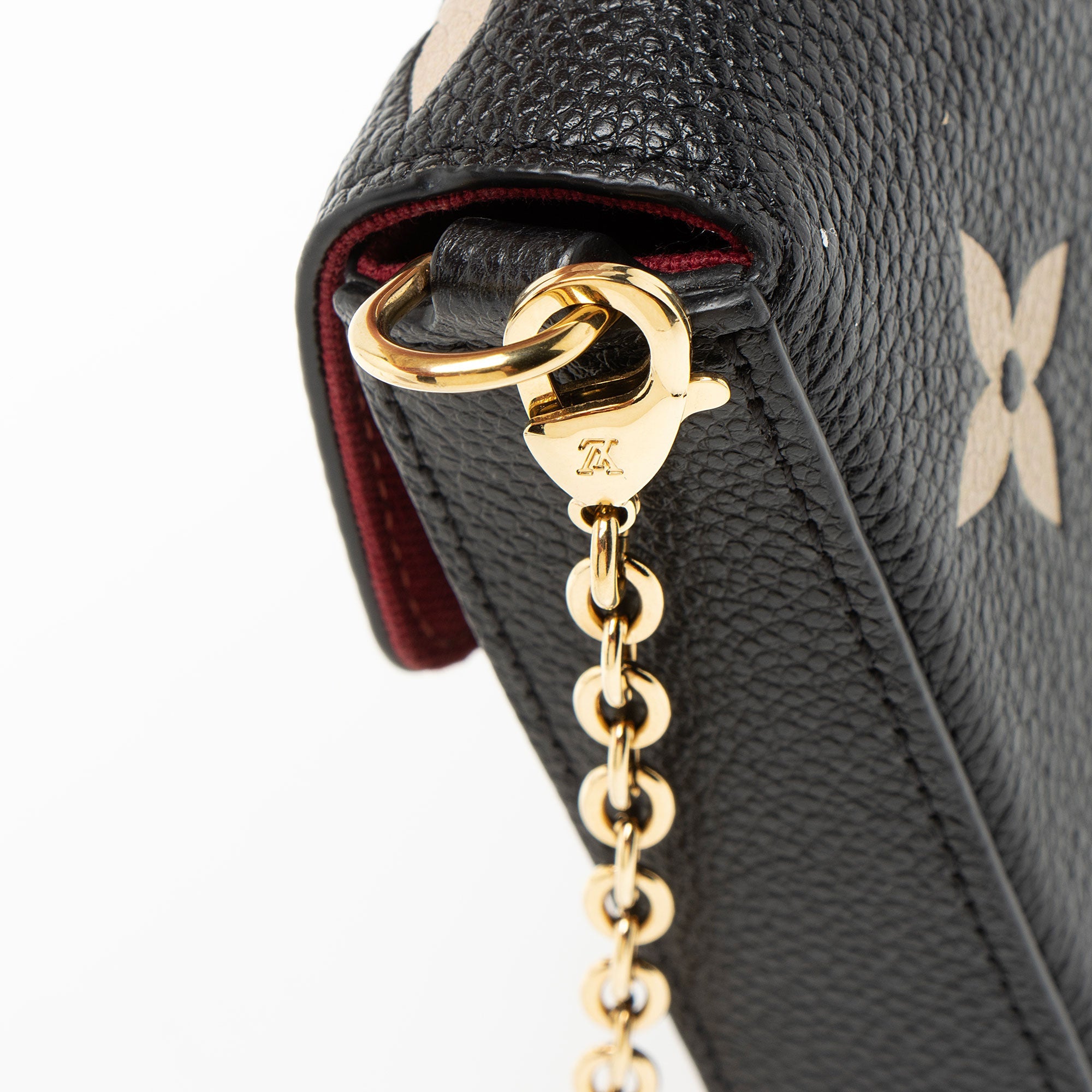 Louis Vuitton Giant Monogram Empreinte Bicolor Felicie Pochette