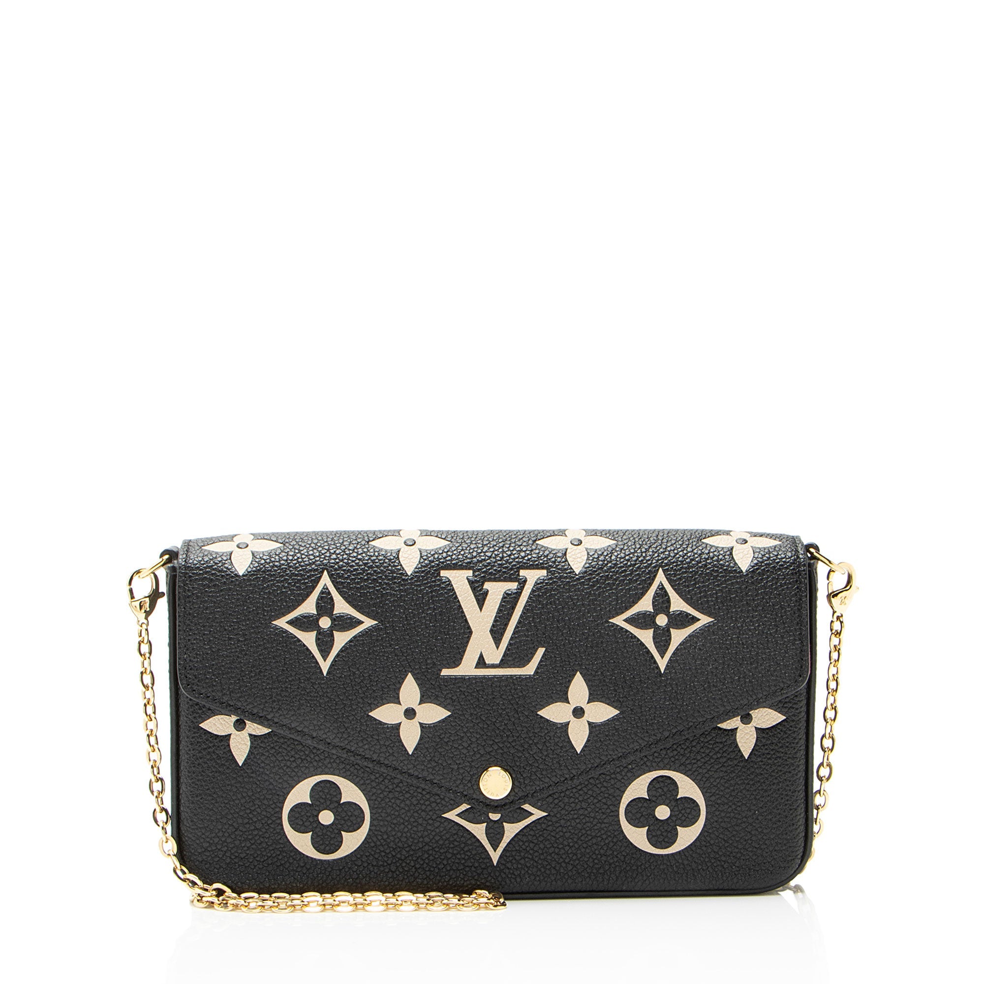 Louis Vuitton Giant Monogram Empreinte Bicolor Felicie Pochette