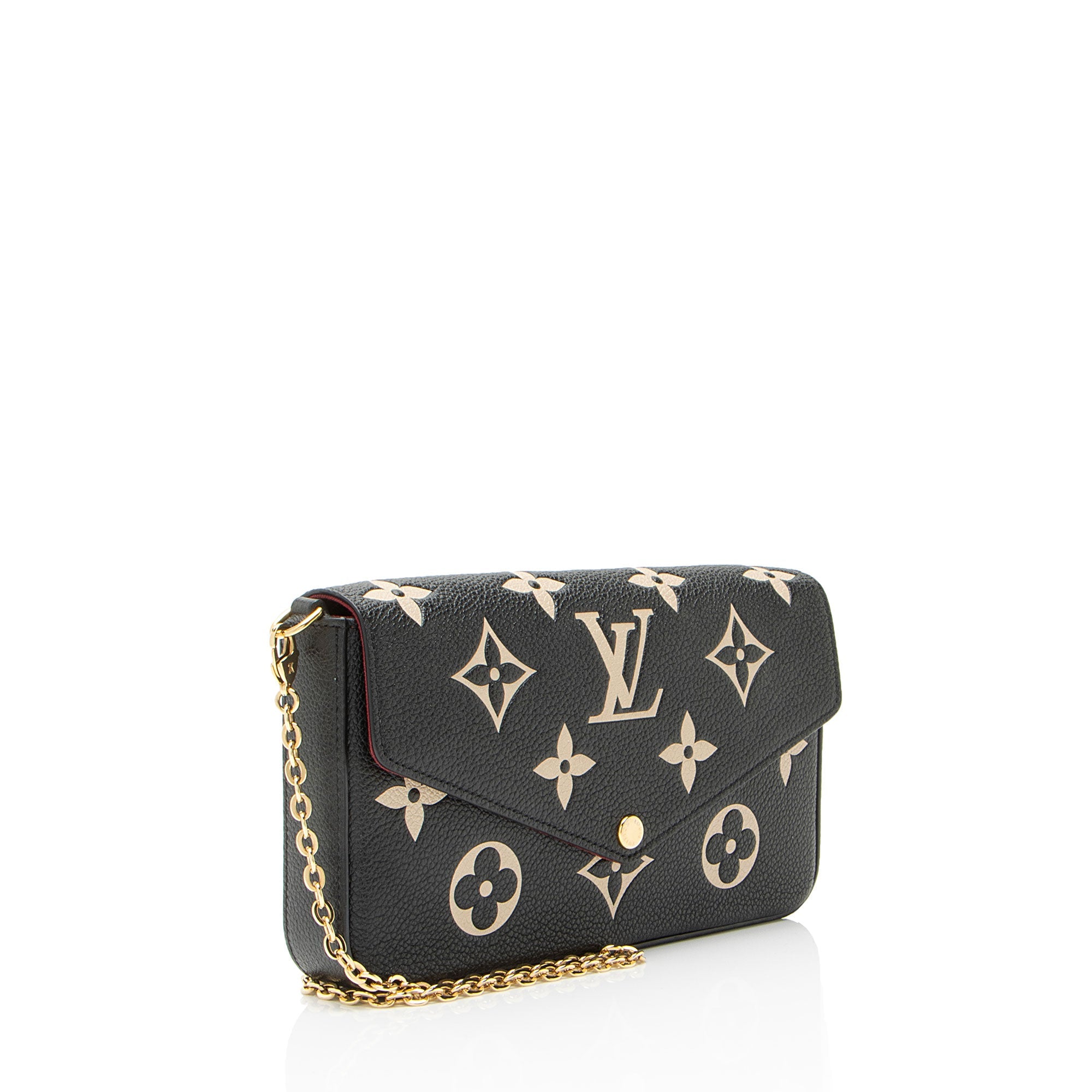 Louis Vuitton Giant Monogram Empreinte Bicolor Felicie Pochette