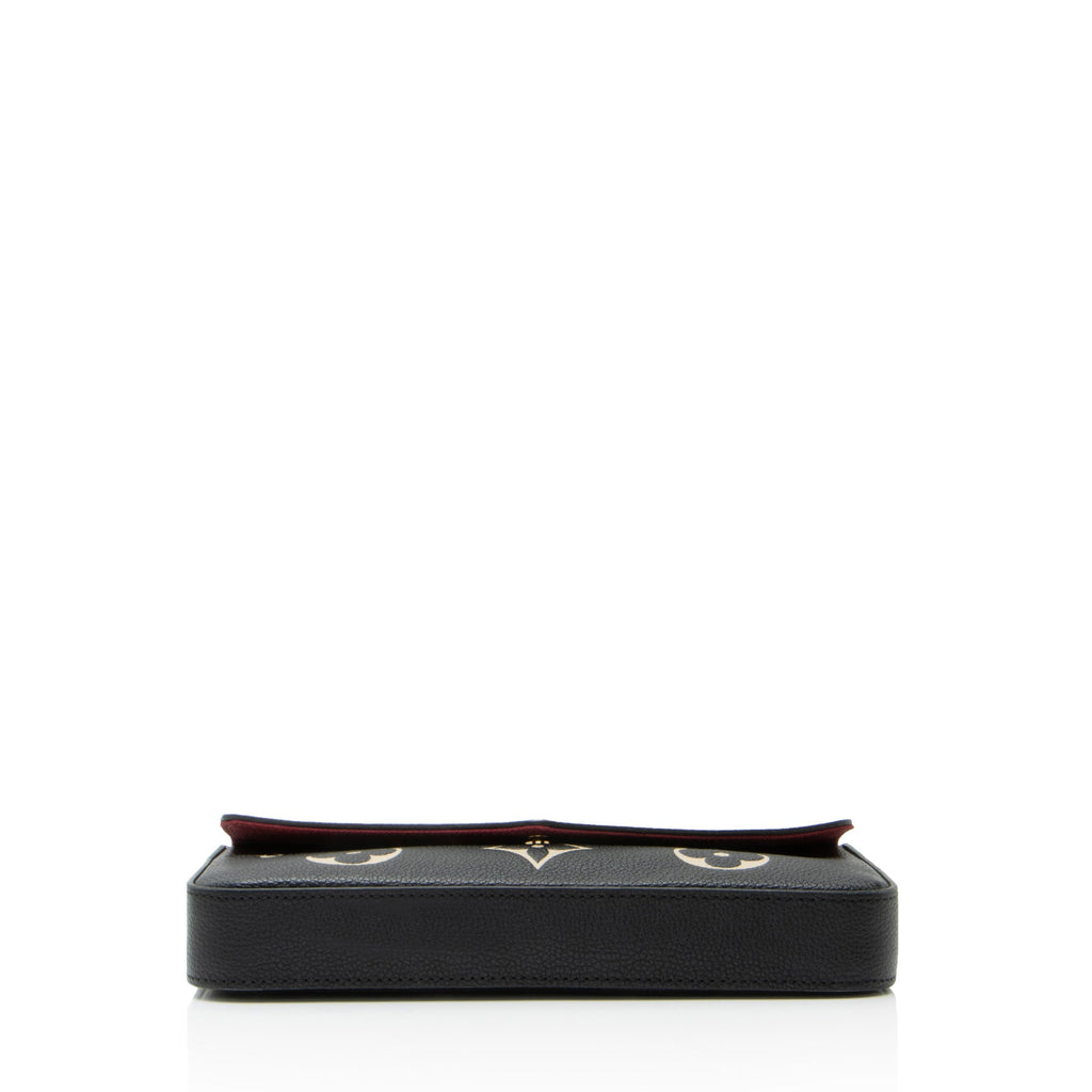 Louis Vuitton Giant Monogram Empreinte Bicolor Felicie Pochette