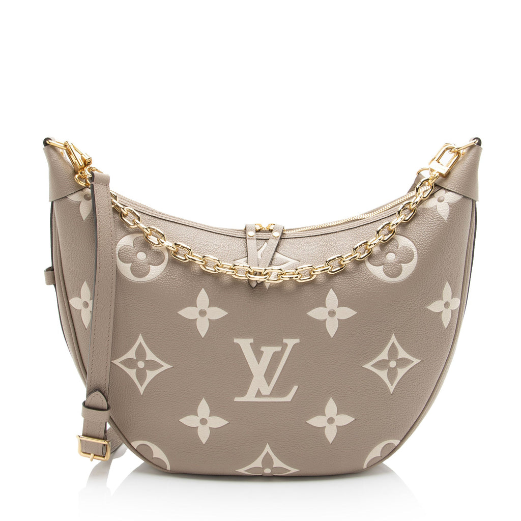 Louis Vuitton Giant Monogram Empreinte Bicolor Loop Hobo
