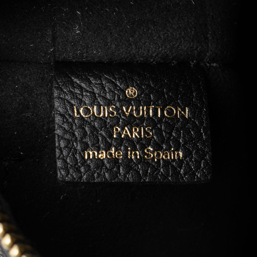 Louis Vuitton Giant Monogram Empreinte Bicolor Neverfull MM Pochette