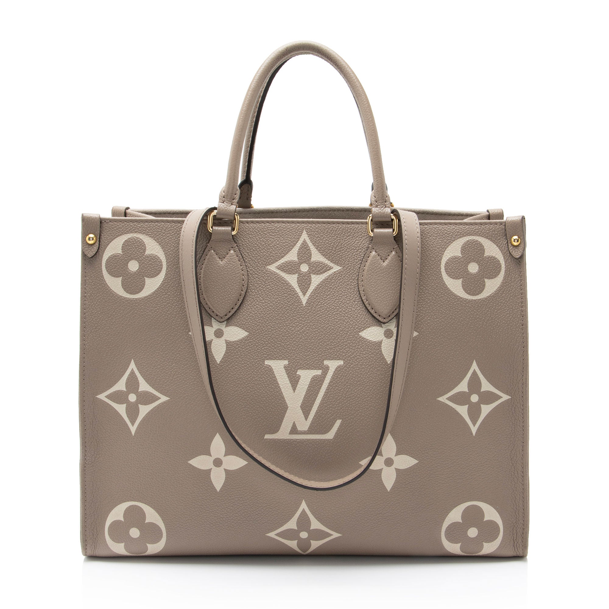 Louis Vuitton Giant Monogram Empreinte Bicolor Onthego MM Tote