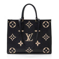 Louis Vuitton Giant Monogram Empreinte Bicolor Onthego MM Tote