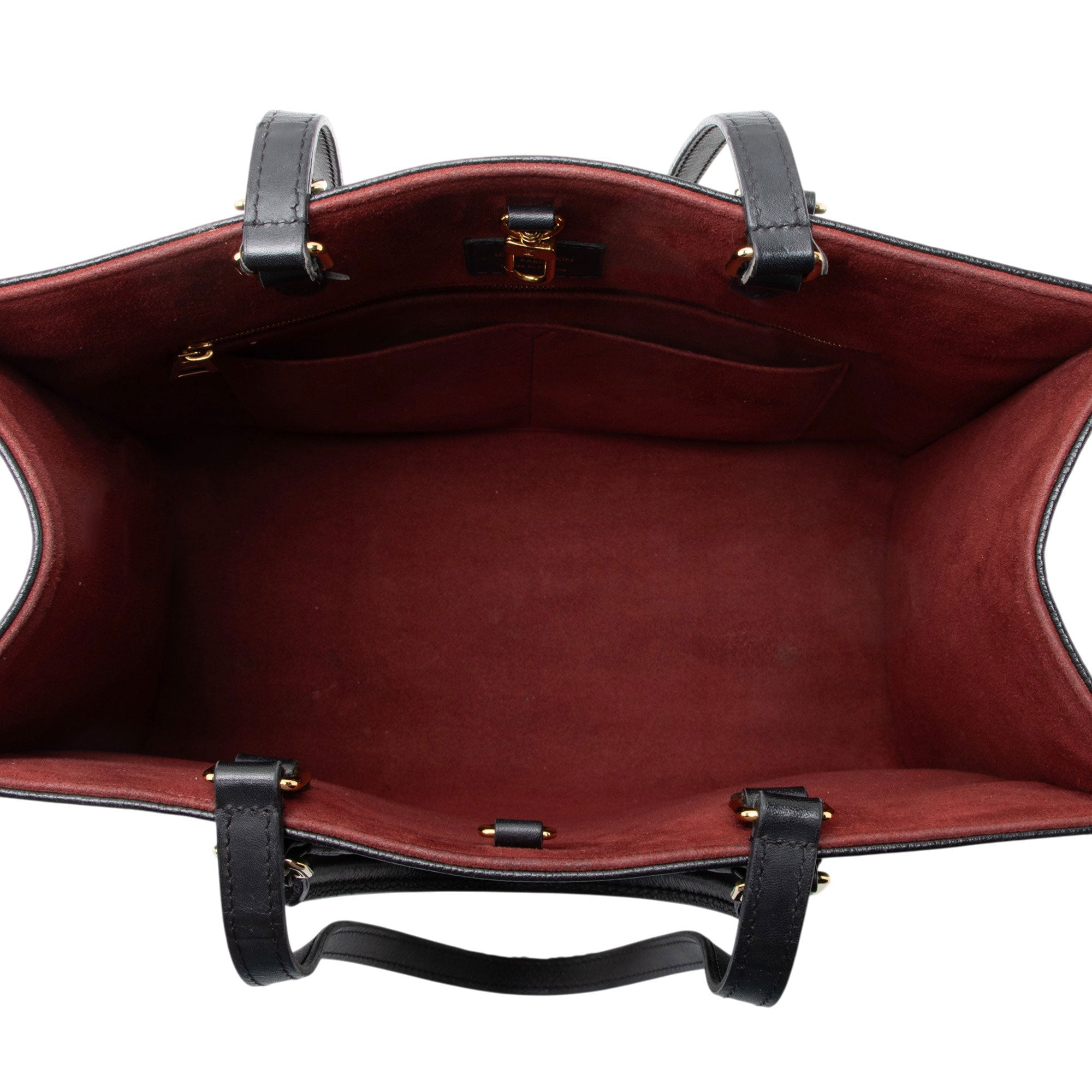 Louis Vuitton Giant Monogram Empreinte Bicolor Onthego MM Tote