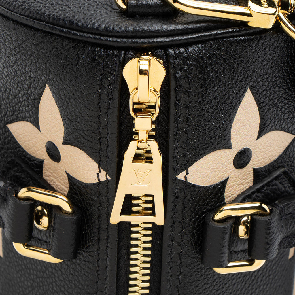 Louis Vuitton Giant Monogram Empreinte Bicolor Papillon BB Satchel