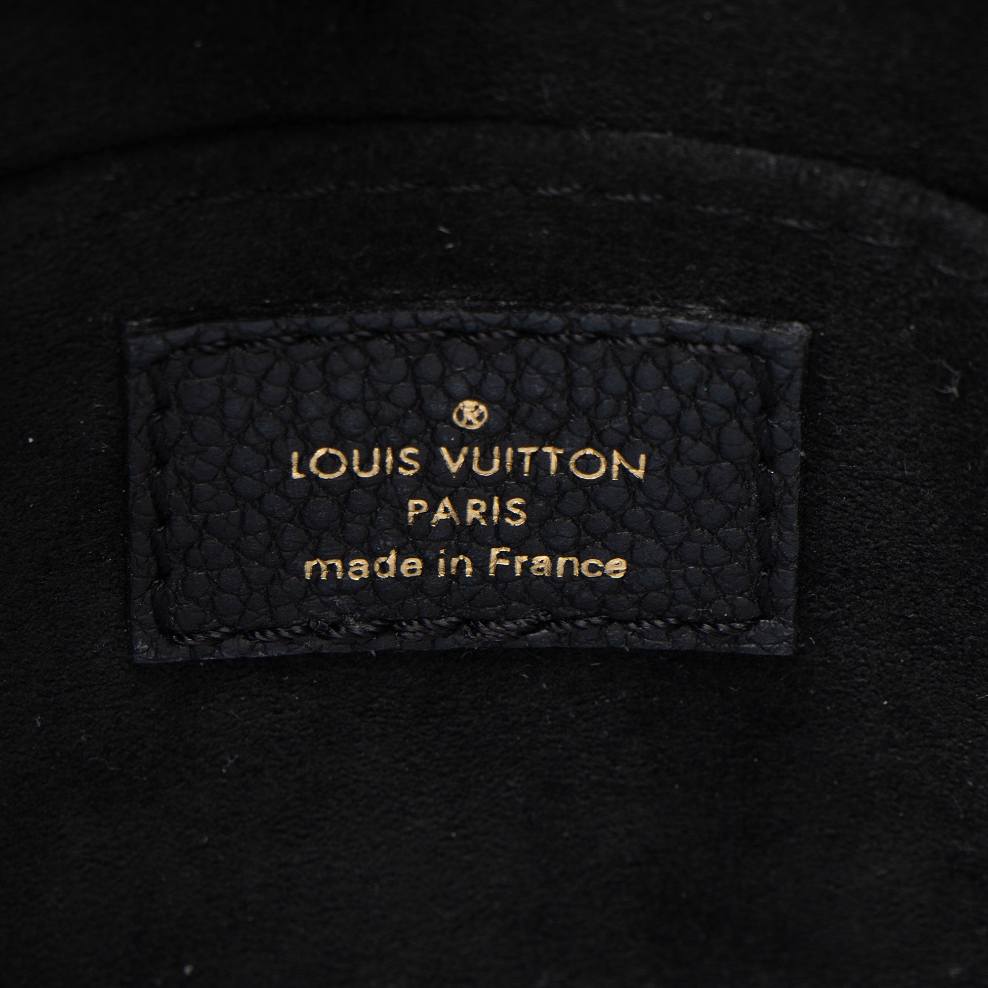 Louis Vuitton Giant Monogram Empreinte Bicolor Petit Sac Plat Shoulder Bag