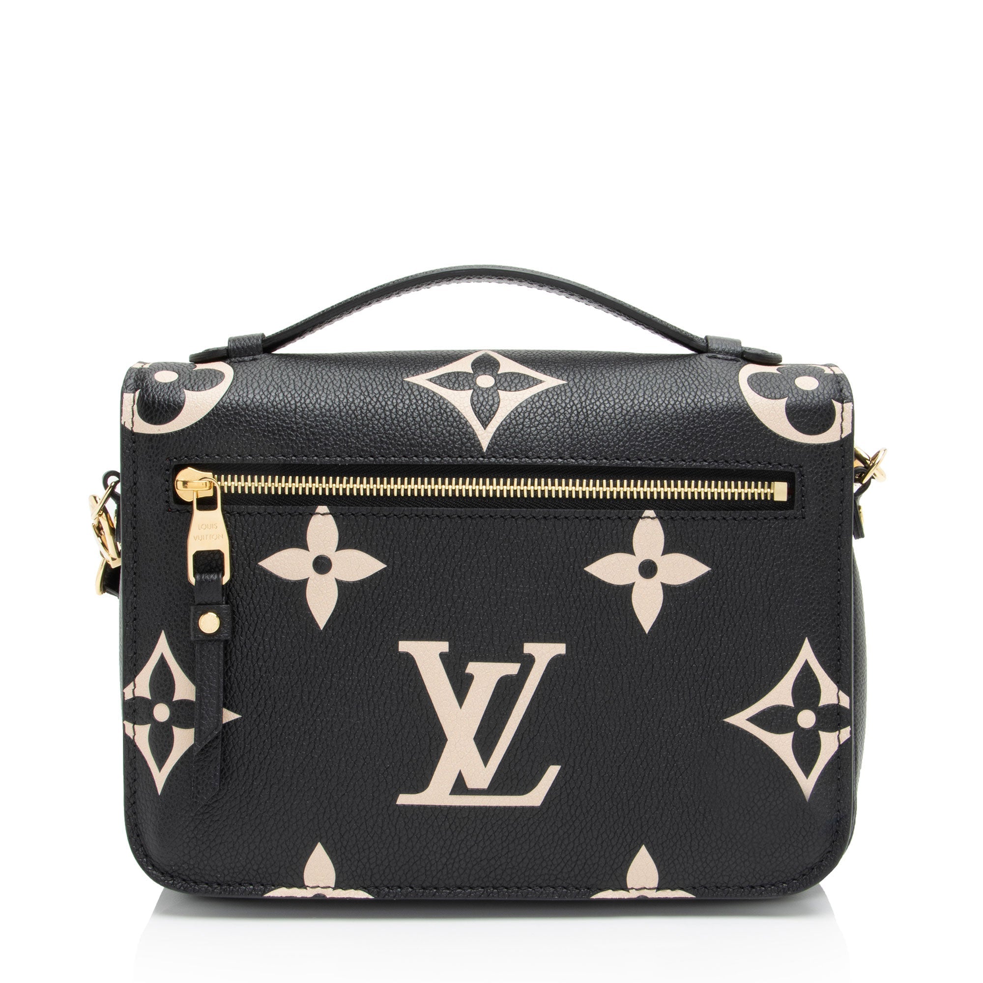 Louis Vuitton Giant Monogram Empreinte Bicolor Pochette Metis Shoulder Bag