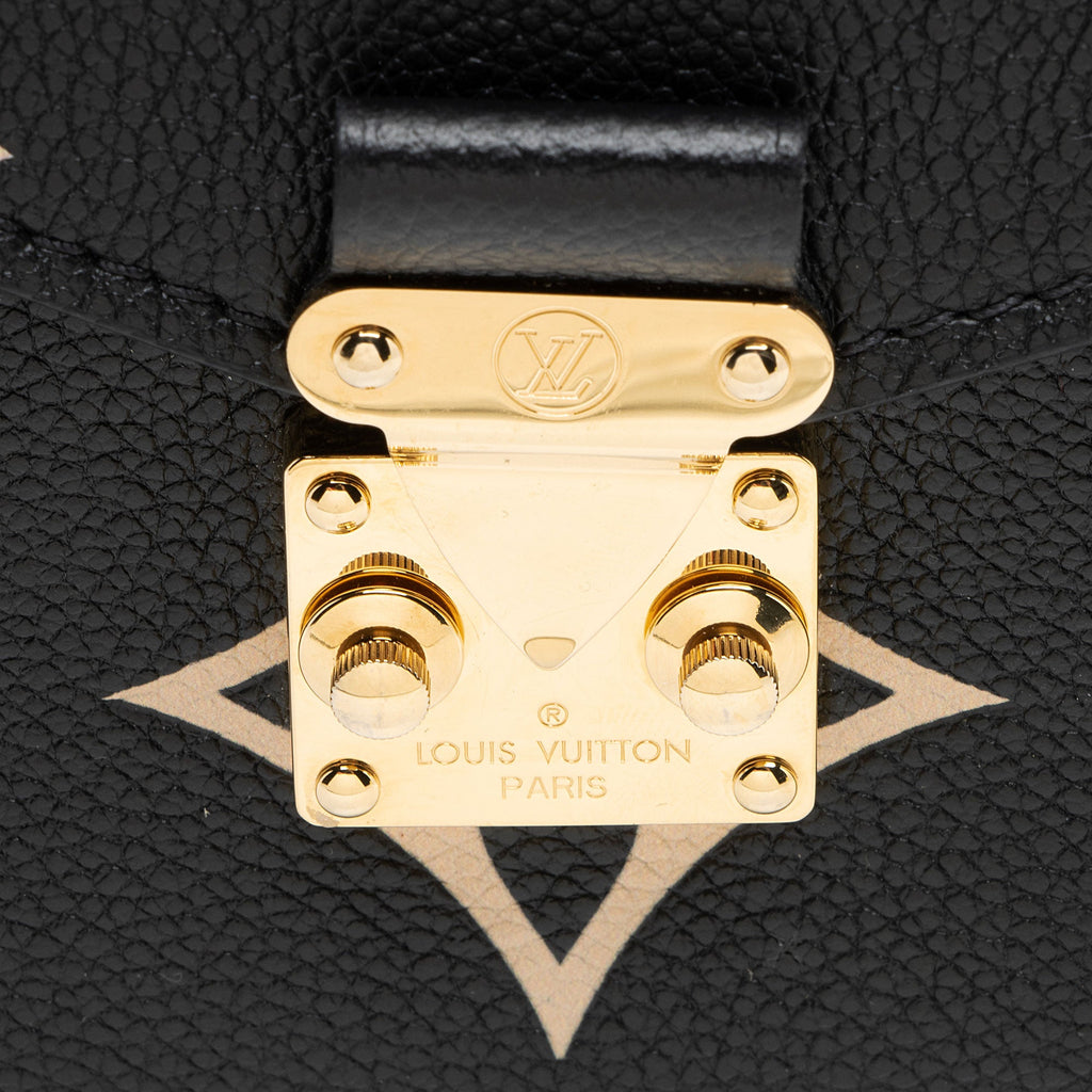 Louis Vuitton Giant Monogram Empreinte Bicolor Pochette Metis Shoulder Bag