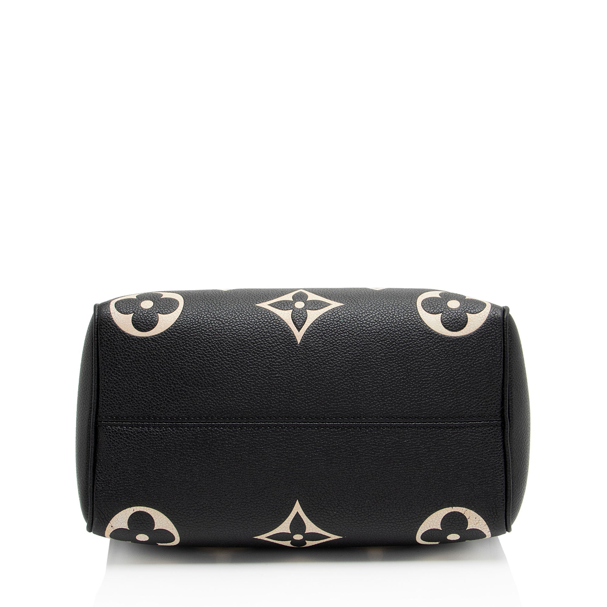 Louis Vuitton Giant Monogram Empreinte Bicolor Speedy Bandouliere 25 Satchel