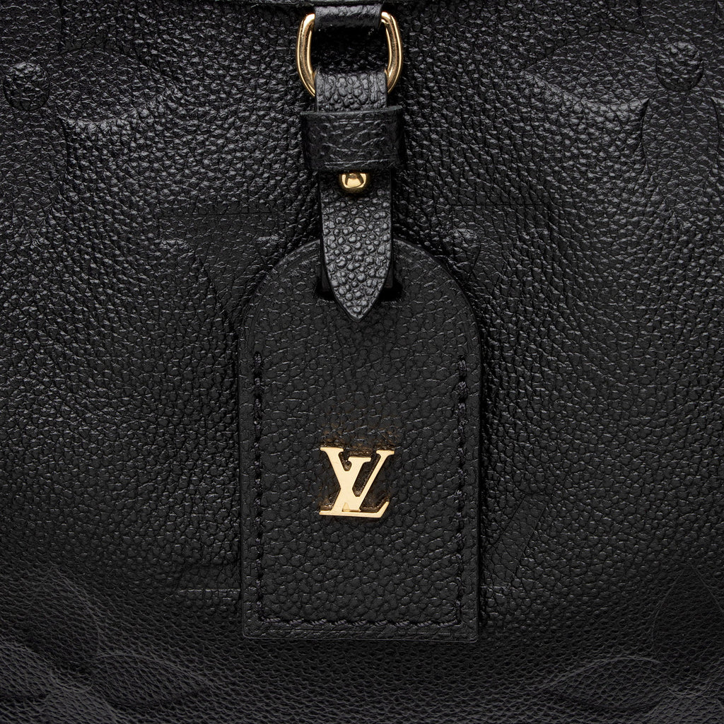 Louis Vuitton Giant Monogram Empreinte CarryAll MM Shoulder Bag