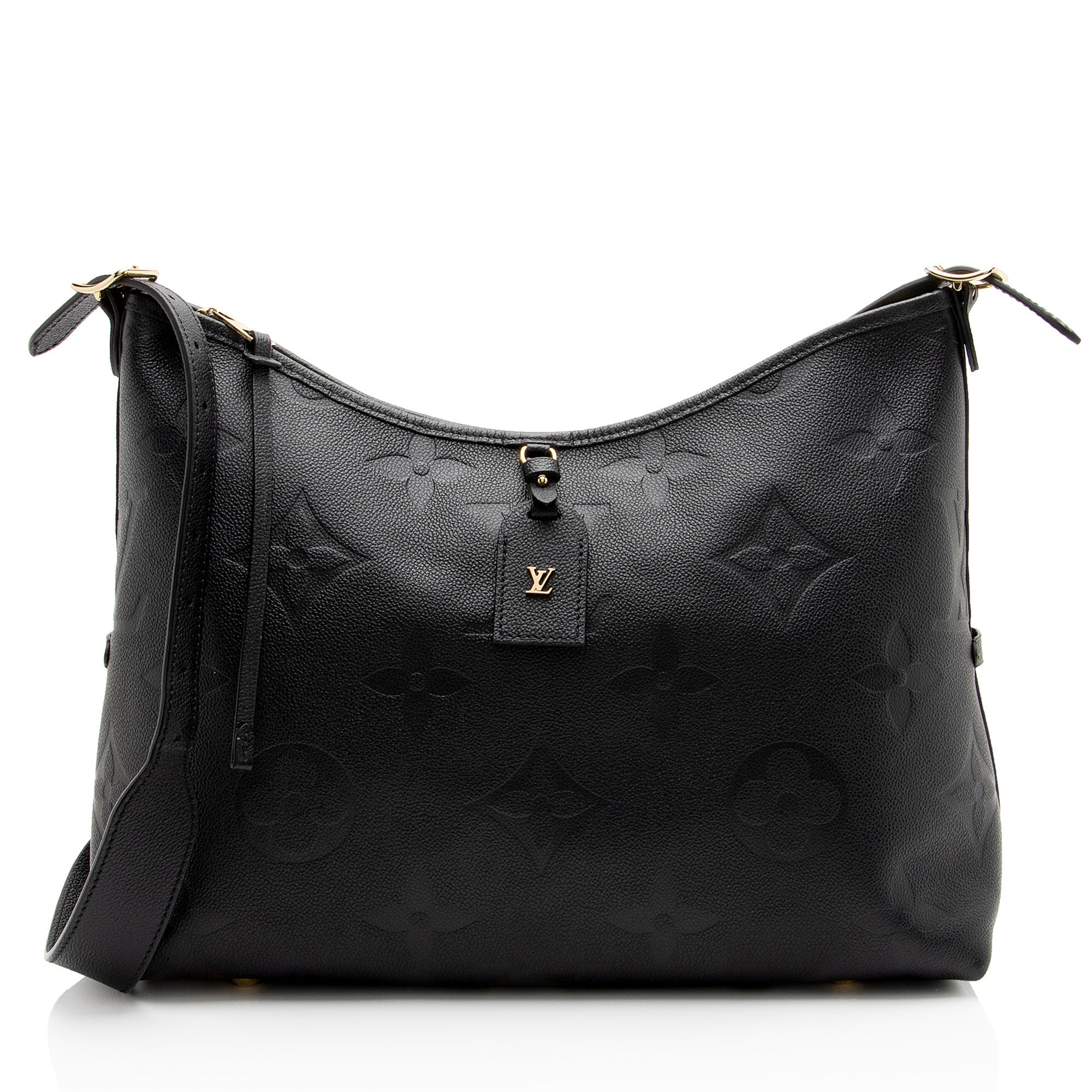 Louis Vuitton Giant Monogram Empreinte CarryAll MM Shoulder Bag