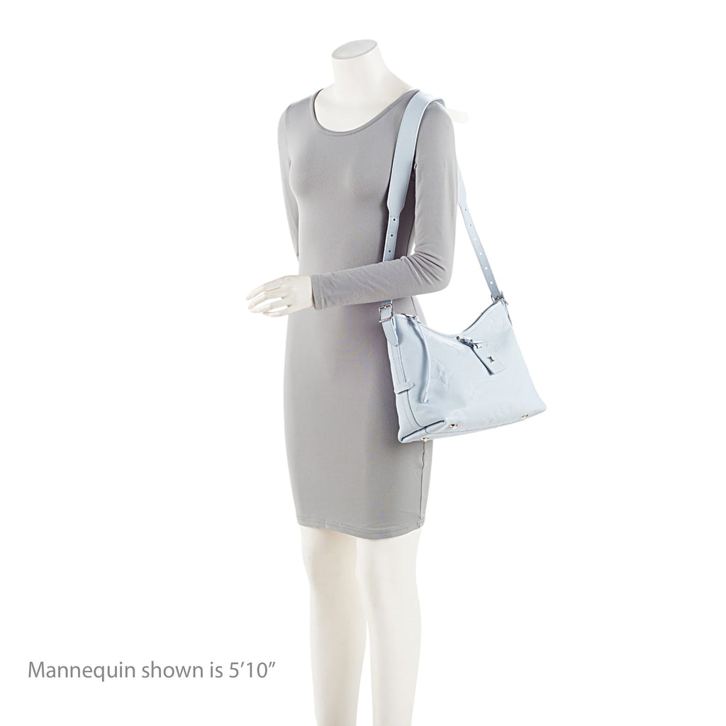 Louis Vuitton Giant Monogram Empreinte CarryAll PM Shoulder Bag