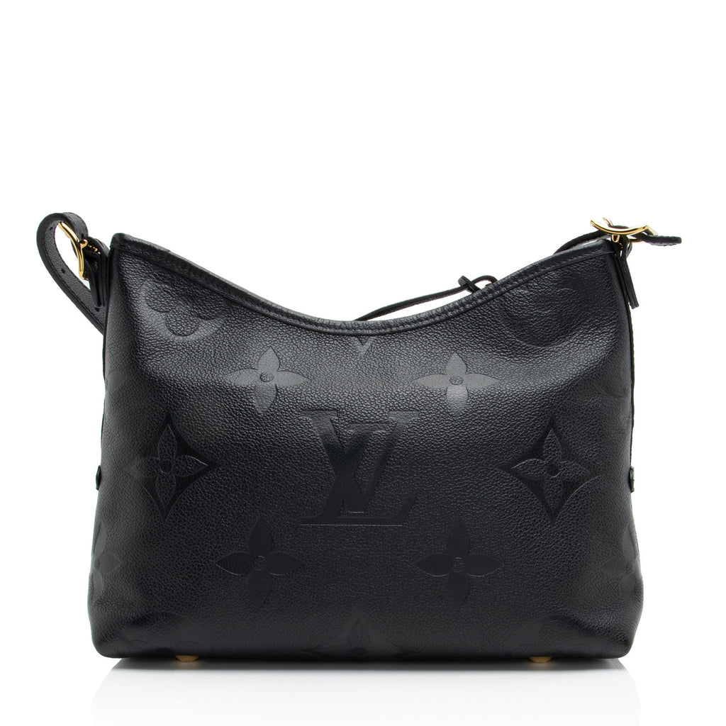 Louis Vuitton Giant Monogram Empreinte CarryAll PM Shoulder Bag