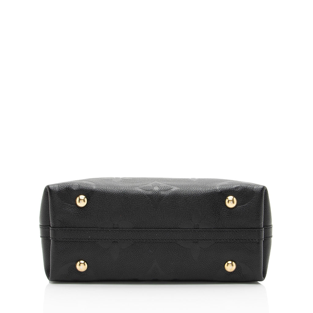 Louis Vuitton Giant Monogram Empreinte CarryAll PM Shoulder Bag