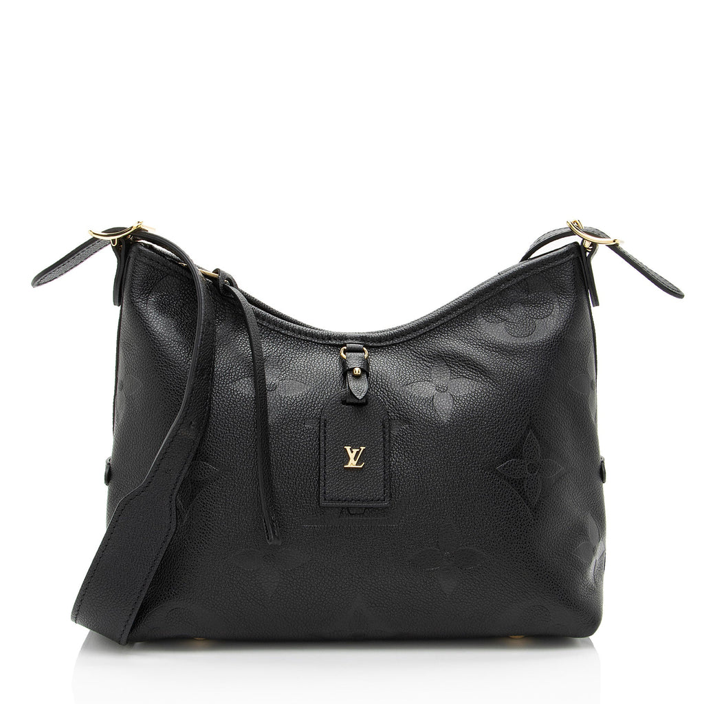 Louis Vuitton Giant Monogram Empreinte CarryAll PM Shoulder Bag
