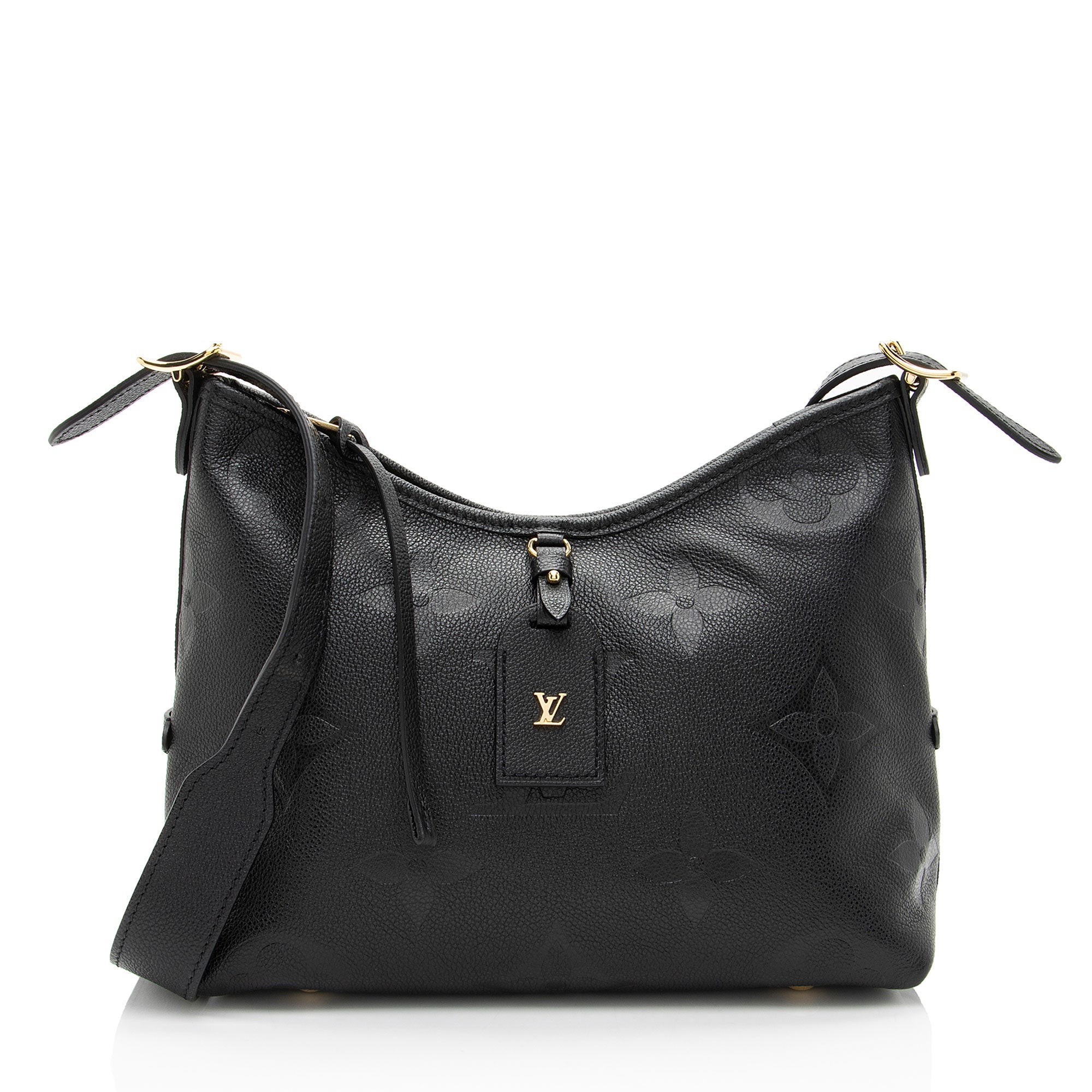 Louis Vuitton Giant Monogram Empreinte CarryAll PM Shoulder Bag
