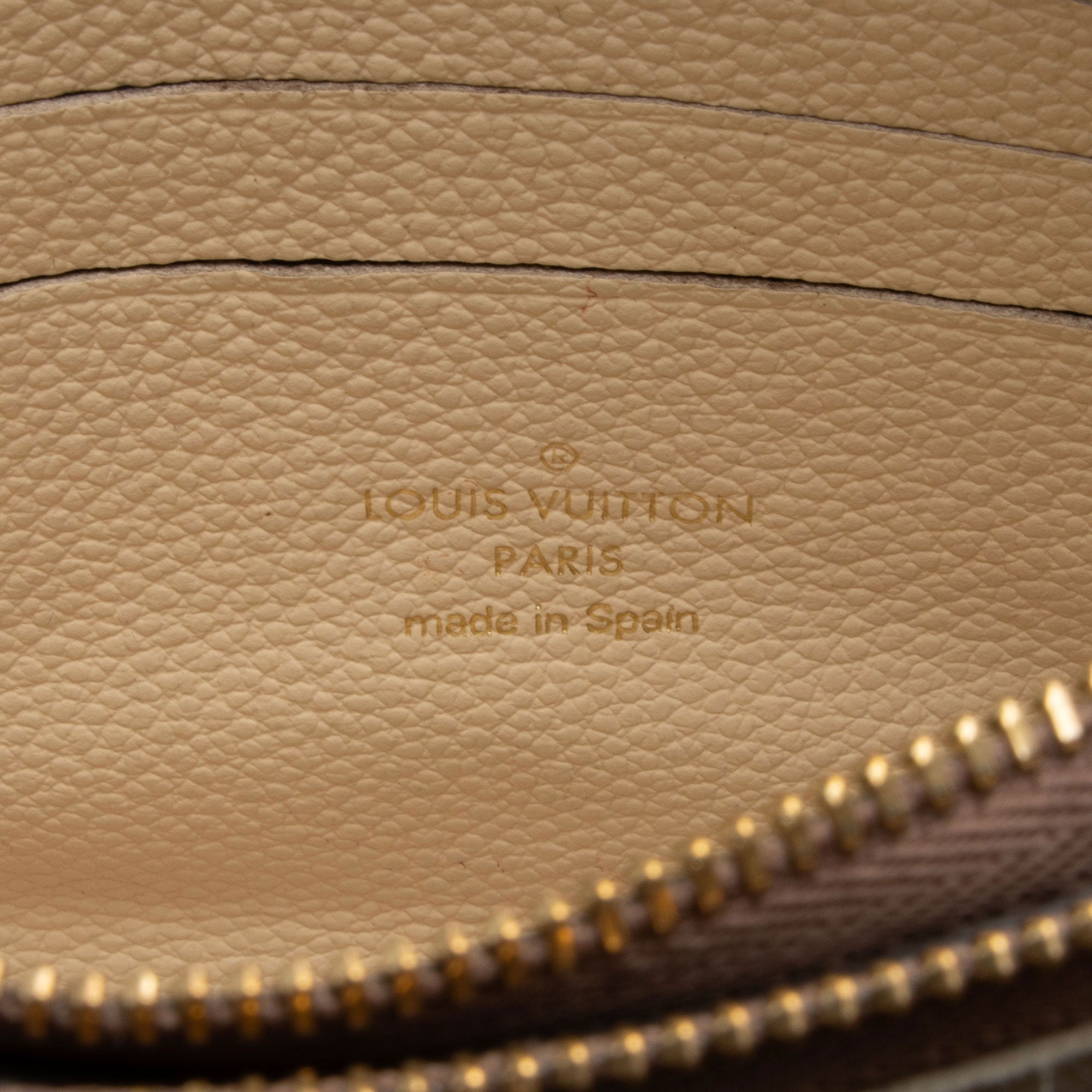 Louis Vuitton Giant Monogram Empreinte Double Zip Pochette (SHF-tJwkDt)