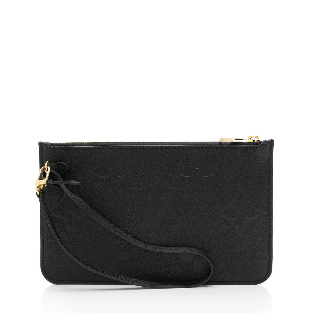 Louis Vuitton Giant Monogram Empreinte Neverfull MM Pochette (SHF-LqWbqK)