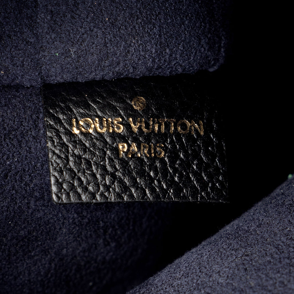 Louis Vuitton Giant Monogram Empreinte Neverfull MM Pochette