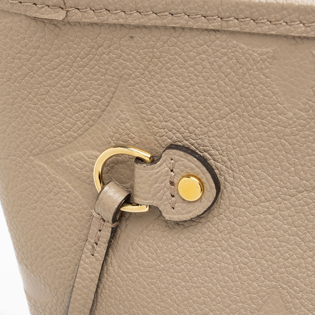 Louis Vuitton Giant Monogram Empreinte Neverfull MM Tote