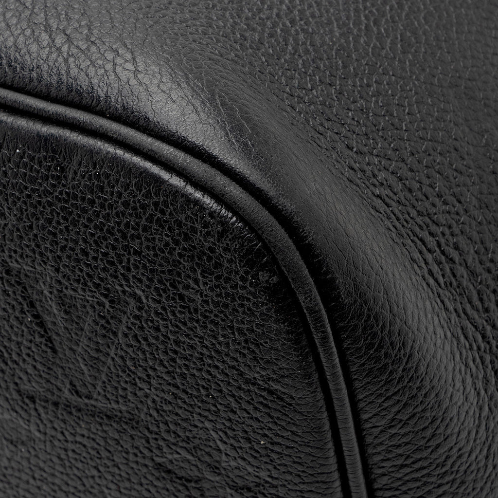 Louis Vuitton Giant Monogram Empreinte Neverfull MM Tote (SHF-8RMBWU)