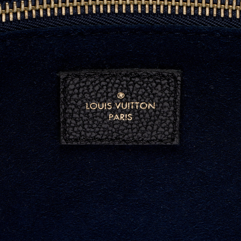 Louis Vuitton Giant Monogram Empreinte Neverfull MM Tote (SHF-8RMBWU)