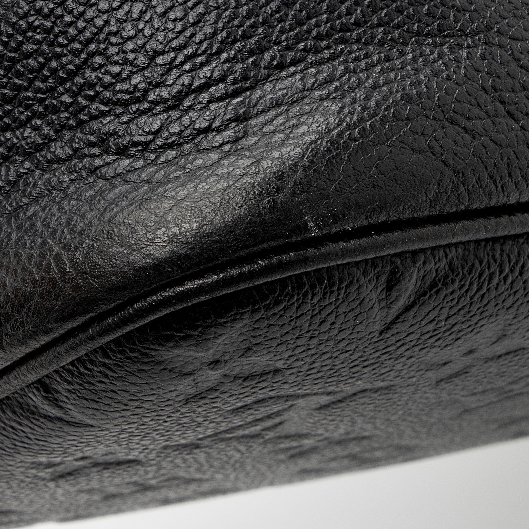 Louis Vuitton Giant Monogram Empreinte Neverfull MM Tote (SHF-E0qtCY)
