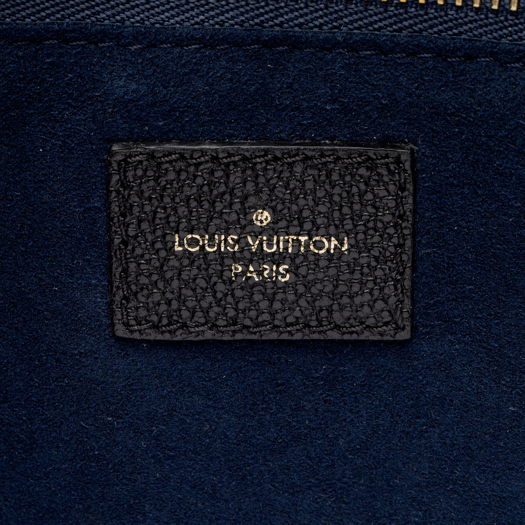Louis Vuitton Giant Monogram Empreinte Neverfull MM Tote (SHF-E0qtCY)
