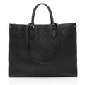 Louis Vuitton Giant Monogram Empreinte Onthego GM Tote (SHF-Lgb7yG)