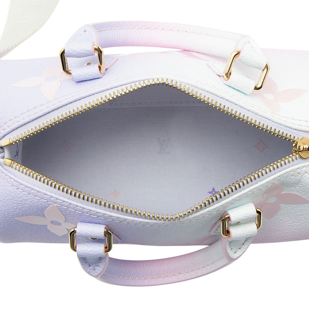 Louis Vuitton Giant Monogram Empreinte Spring In The City Papillon BB Satchel