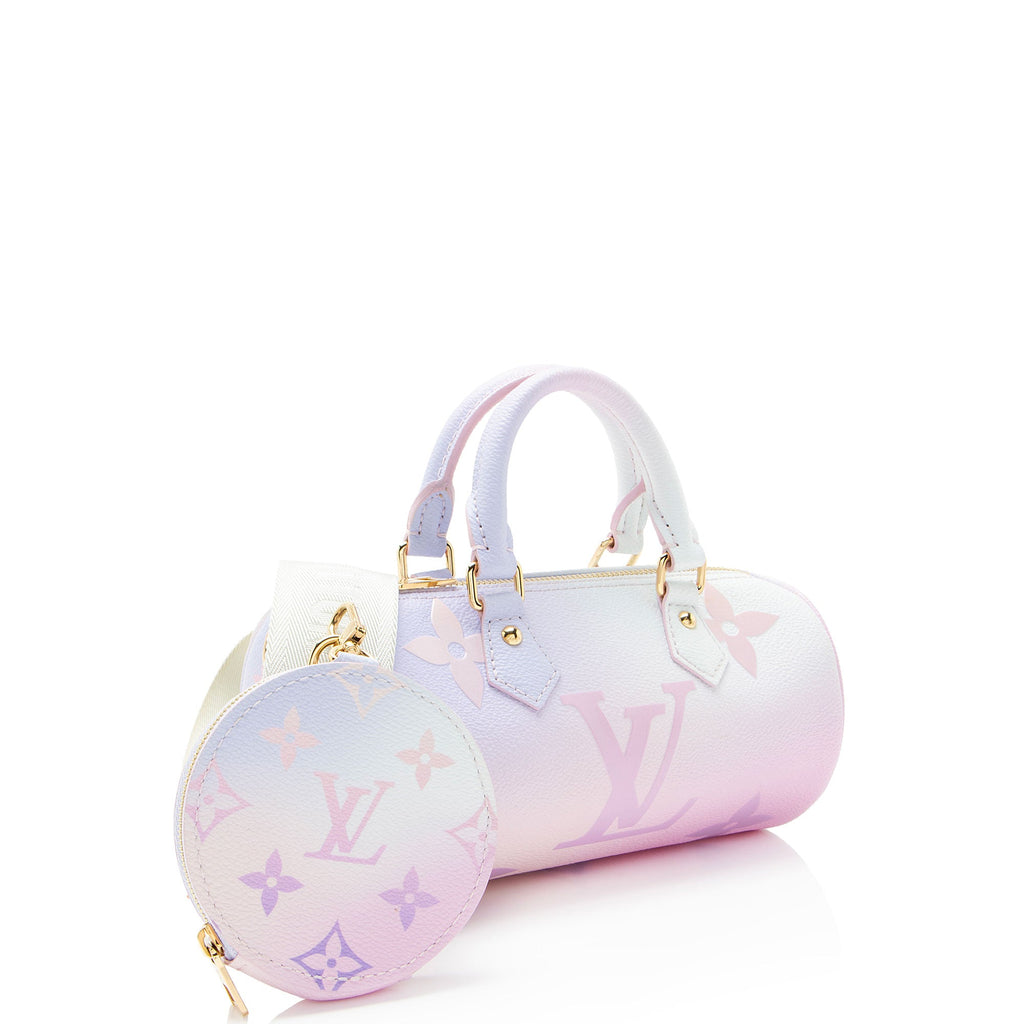 Louis Vuitton Giant Monogram Empreinte Spring In The City Papillon BB Satchel
