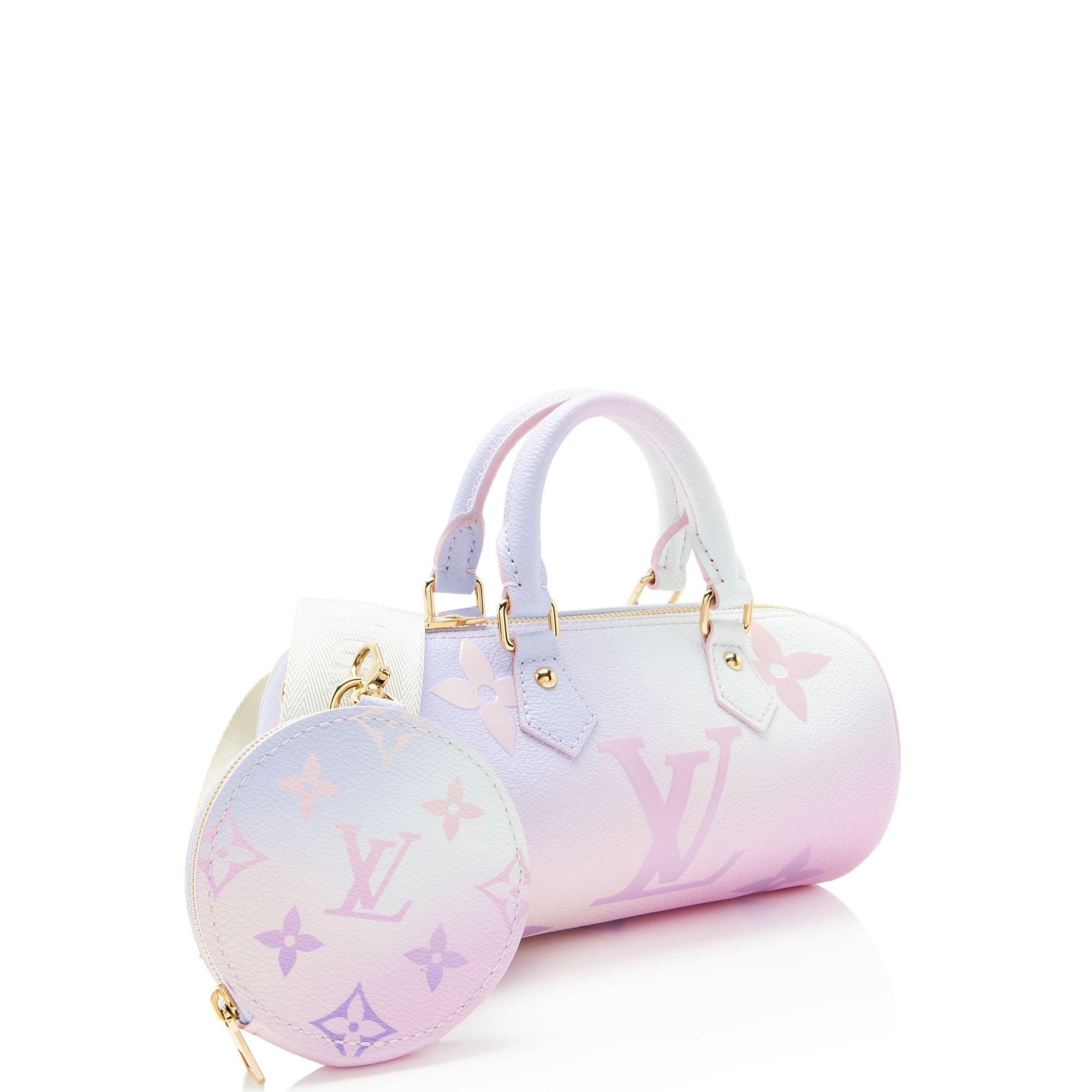 Louis Vuitton Giant Monogram Empreinte Spring In The City Papillon BB Satchel